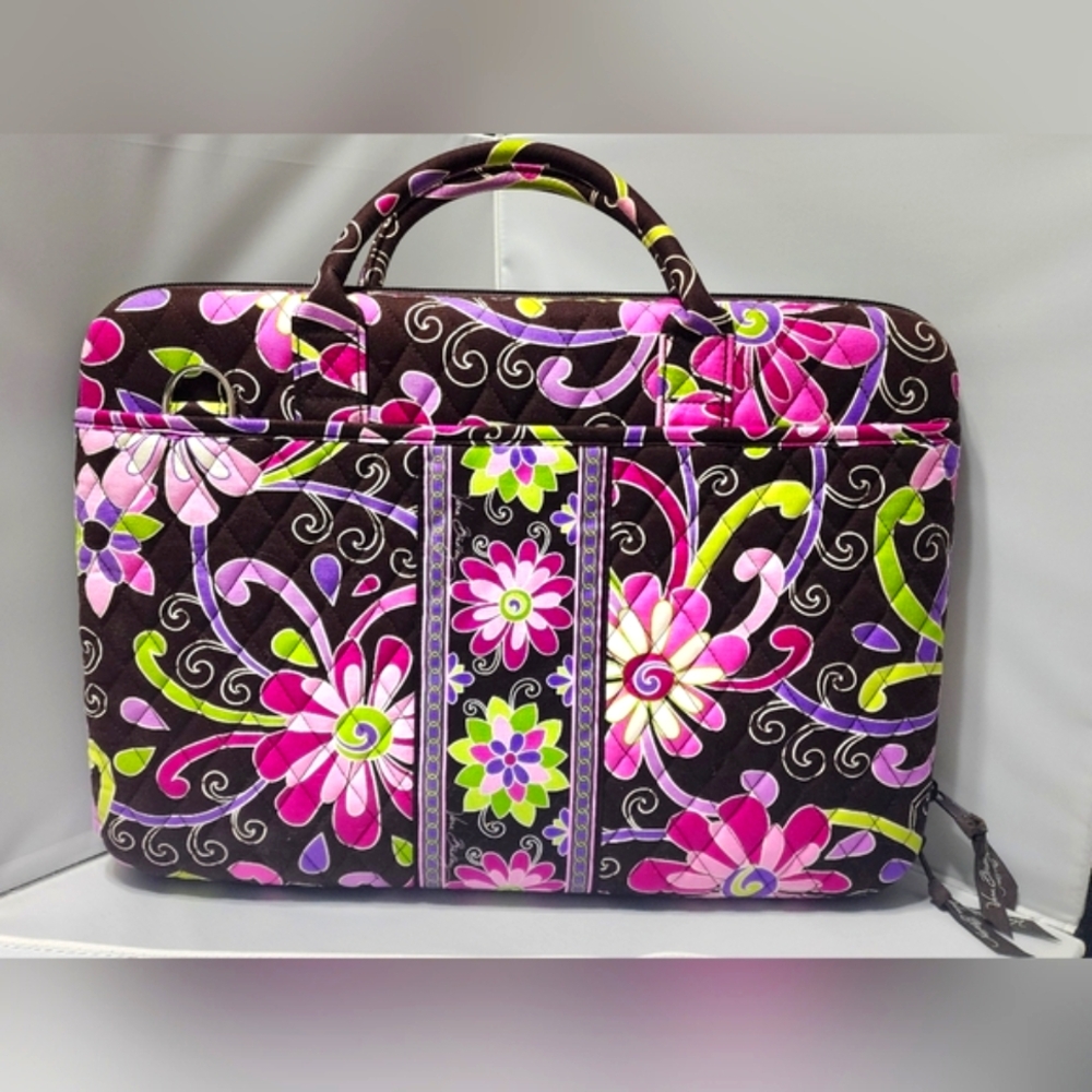 Vera Bradley Multicolor Floral Quilted Laptop/Tablet Case